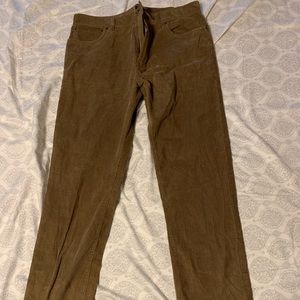 J. Few Sutton Corduroy Pant. NWT. Size 34x34